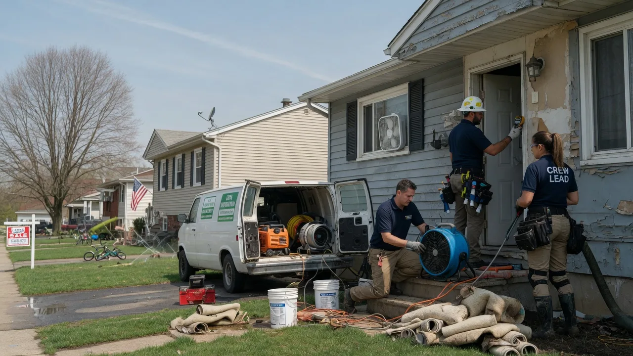 Flood Cleanup in Huntington, IN near me
